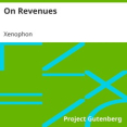 On Revenues by Xenophon